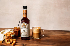 Tippleman's bottle fitted with a pump for quick café-style pouring