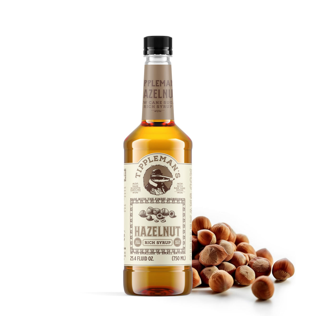 Tippleman's front label showing product and natural ingredient promise