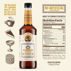Tippleman's syrup pouring close-up showing rich caramel color and viscosity