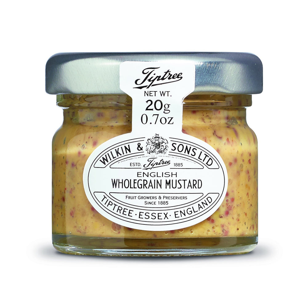 Tiptree mini jar front packaging showing label and convenient single-serve benefit