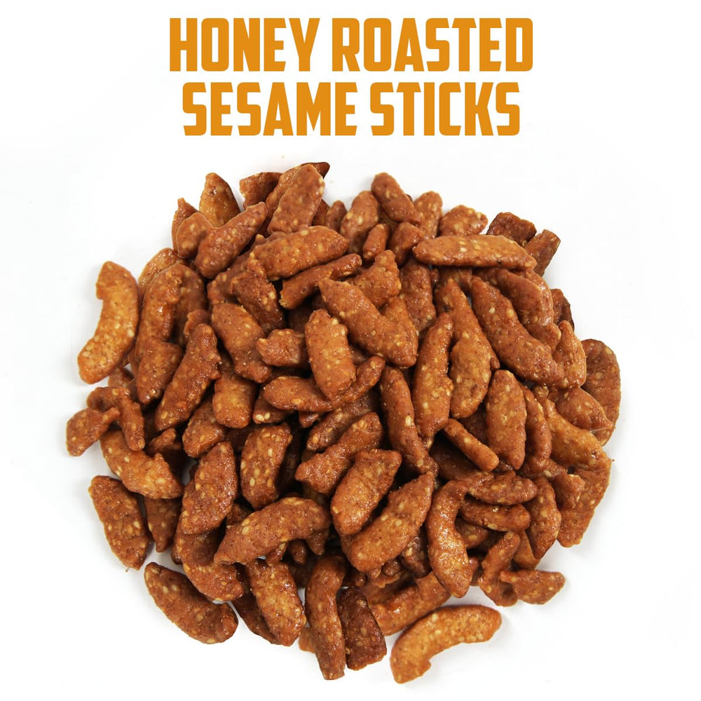 TIVOZY picnic spread with sesame sticks offering shareable snacking