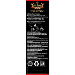 TNI King Coffee powder close-up, reveals fine texture and quick dissolve advantage