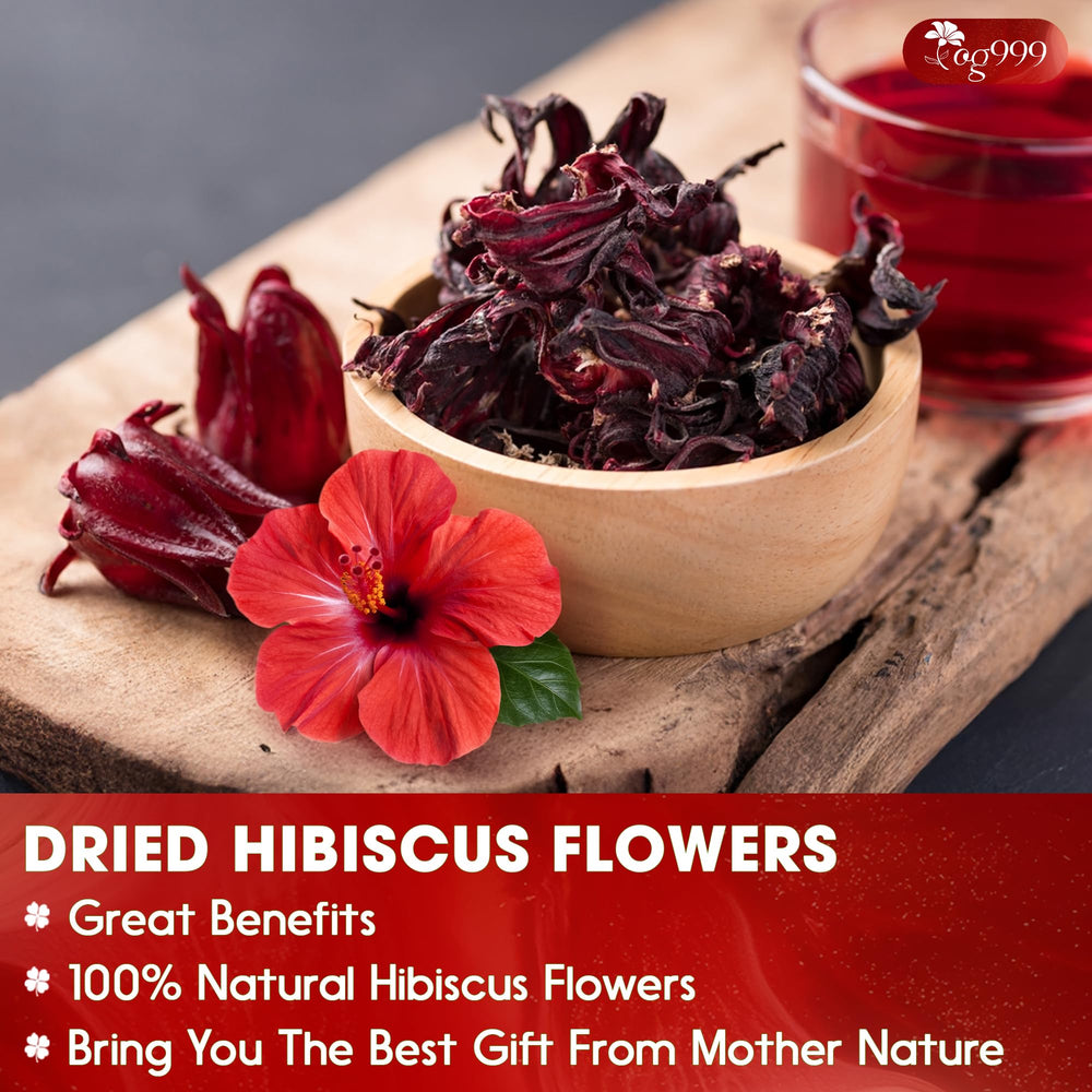 TOG999 hibiscus petals used as garnish on plated dessert for vibrant natural color boost