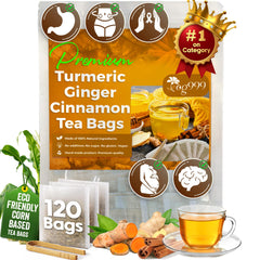 TOG999 front packaging showing resealable pouch and 120 tea bags for freshness