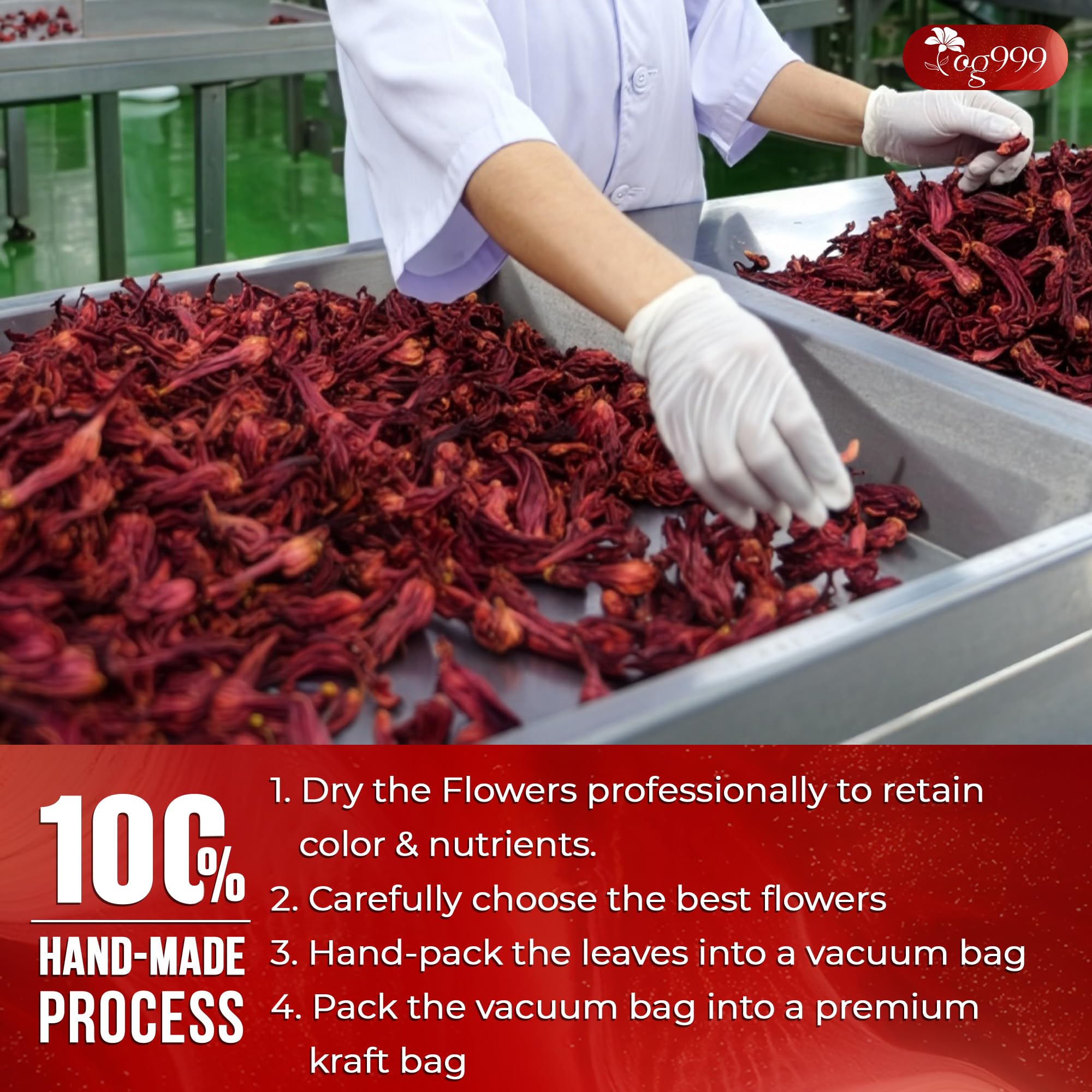 TOG999 ingredients label detail displaying non-GMO gluten-free benefits and quality sourcing