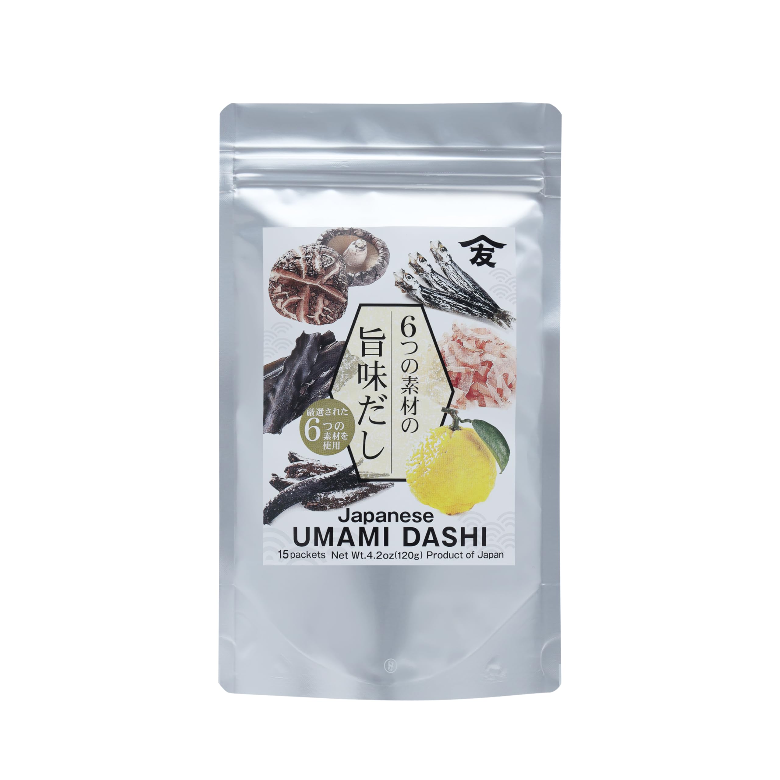 TOMOSAN front packaging showing yuzu dashi packets and branding, easy-to-use convenience