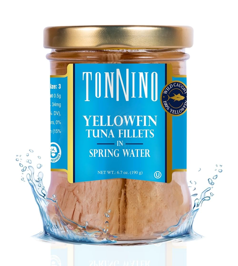 Tonnino front packaging jar showing brand and clean presentation benefit