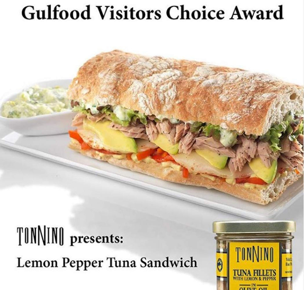 Tonnino label close-up showing ingredients and clean-ingredient benefit