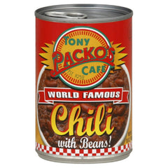 Tony Packo's front can pack showing label and six-pack ready to store