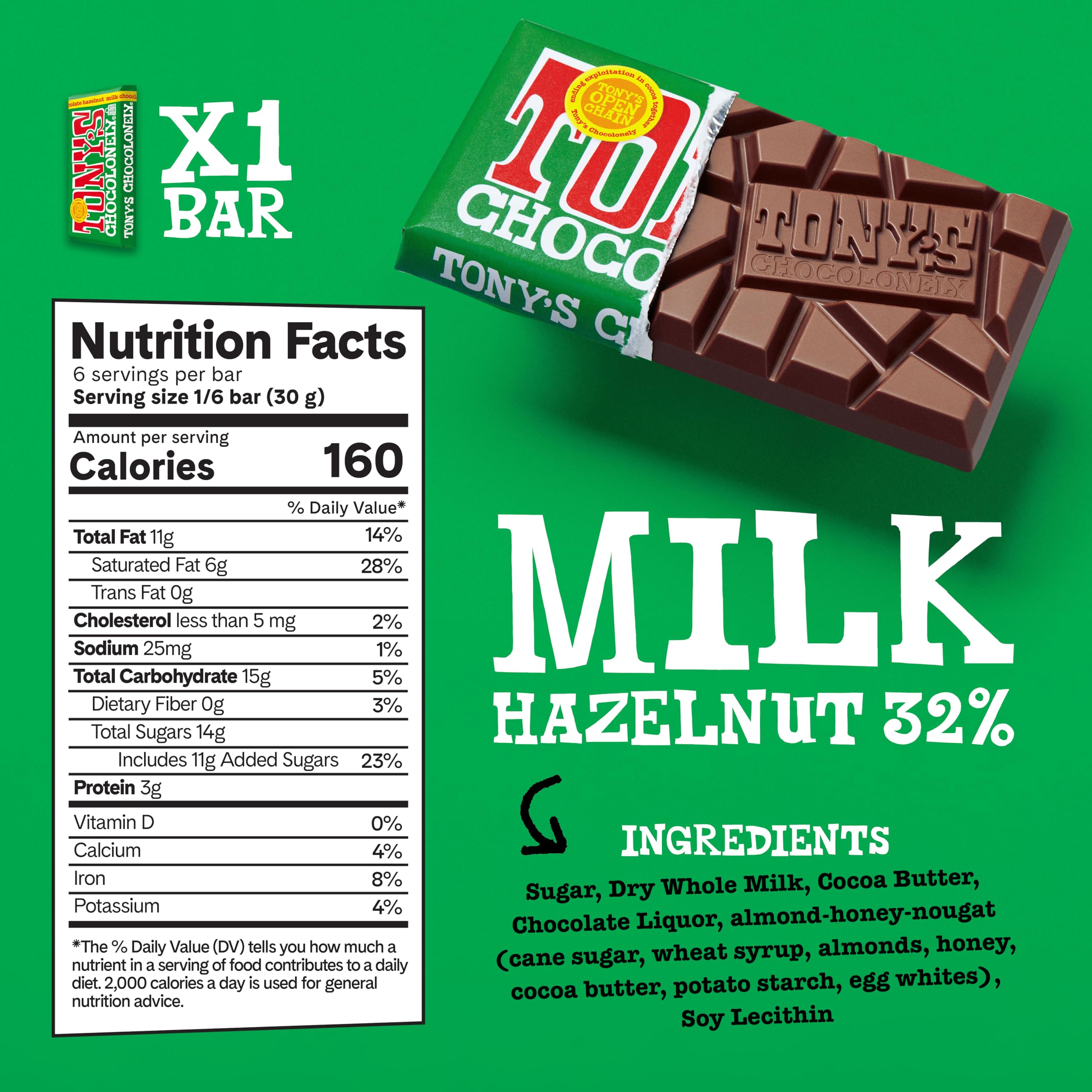 Tony's Chocolonely caramel sea salt bar texture highlighting sweet-salty contrast