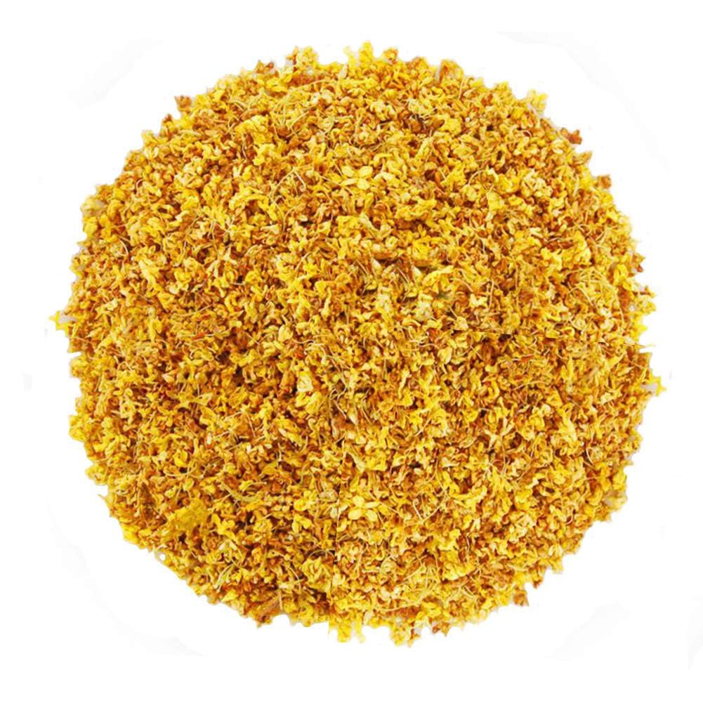 TooGet front packaging showing 4 oz osmanthus flowers and clear branding benefit freshness