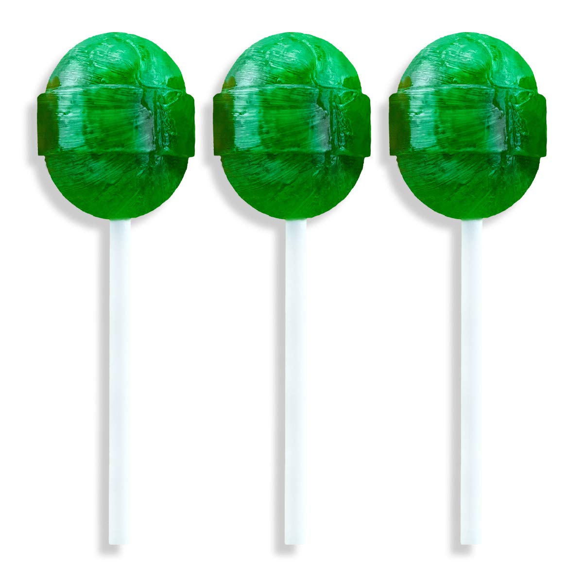 Hand holding a Charms Blow Pop to show scale and portability, easy on-the-go treat