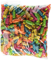 Tootsie Roll front packaging showing fruit flavors and bulk 5lb convenience