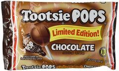 Tootsie Pops front packaging showing chocolate flavor and gift-ready look