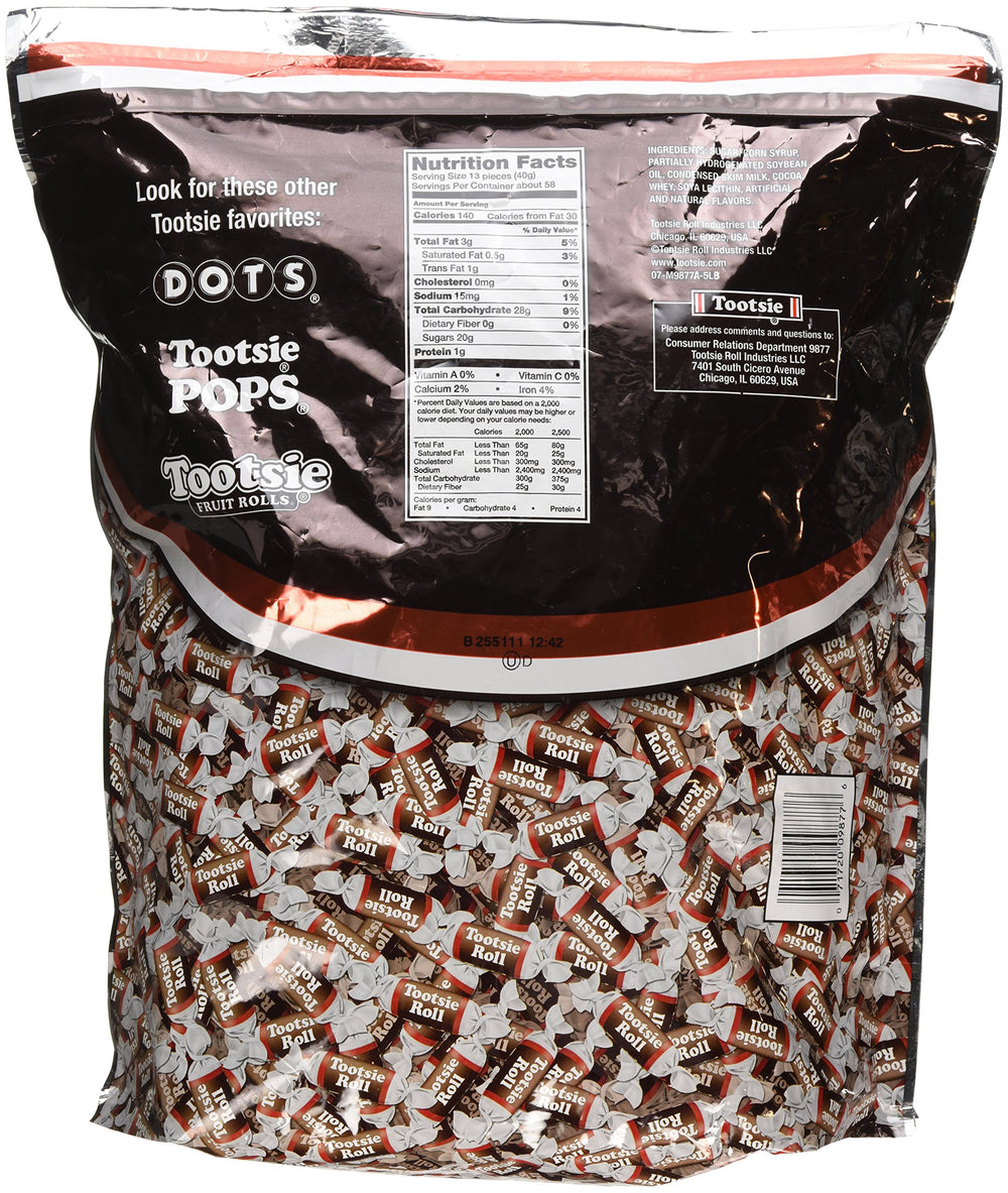 Tootsie Roll Midgees unwrapped close-up showing chewy texture for snacking appeal