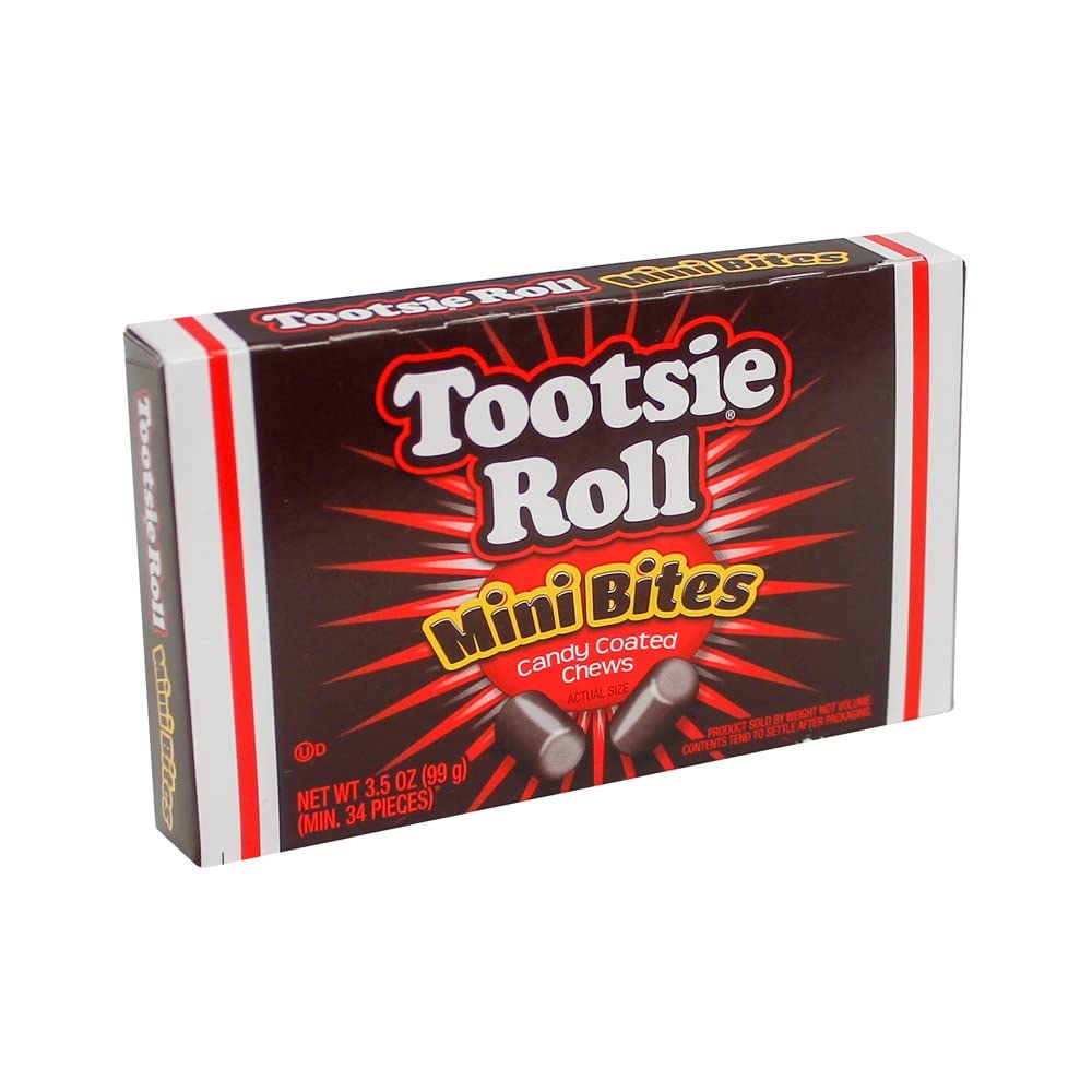 All City Candy Tootsie Roll front packaging showing box design and count