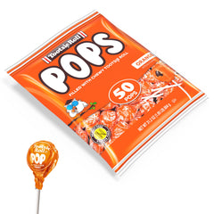 Tootsie Roll orange individual wrapper close-up highlighting hygiene