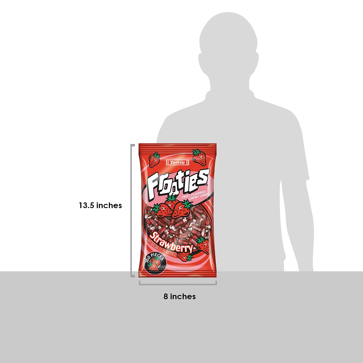 Tootsie Roll bag label showing kosher gluten-free peanut-free certifications