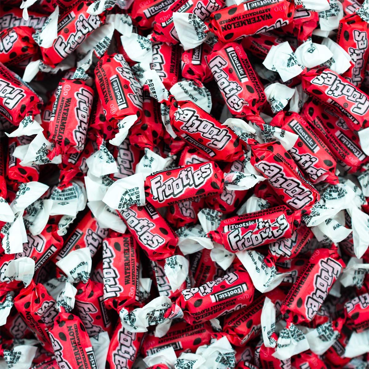 Tootsie Roll close-up of chewy texture highlighting soft bite benefit