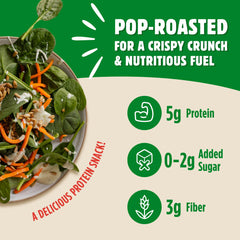 TOP FOX dill pickle seeds sprinkled on a salad benefit: tangy topping boosts texture