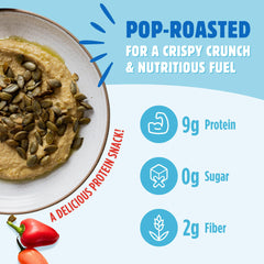 TOP FOX seeds sprinkled on salad adding crunch and protein boost
