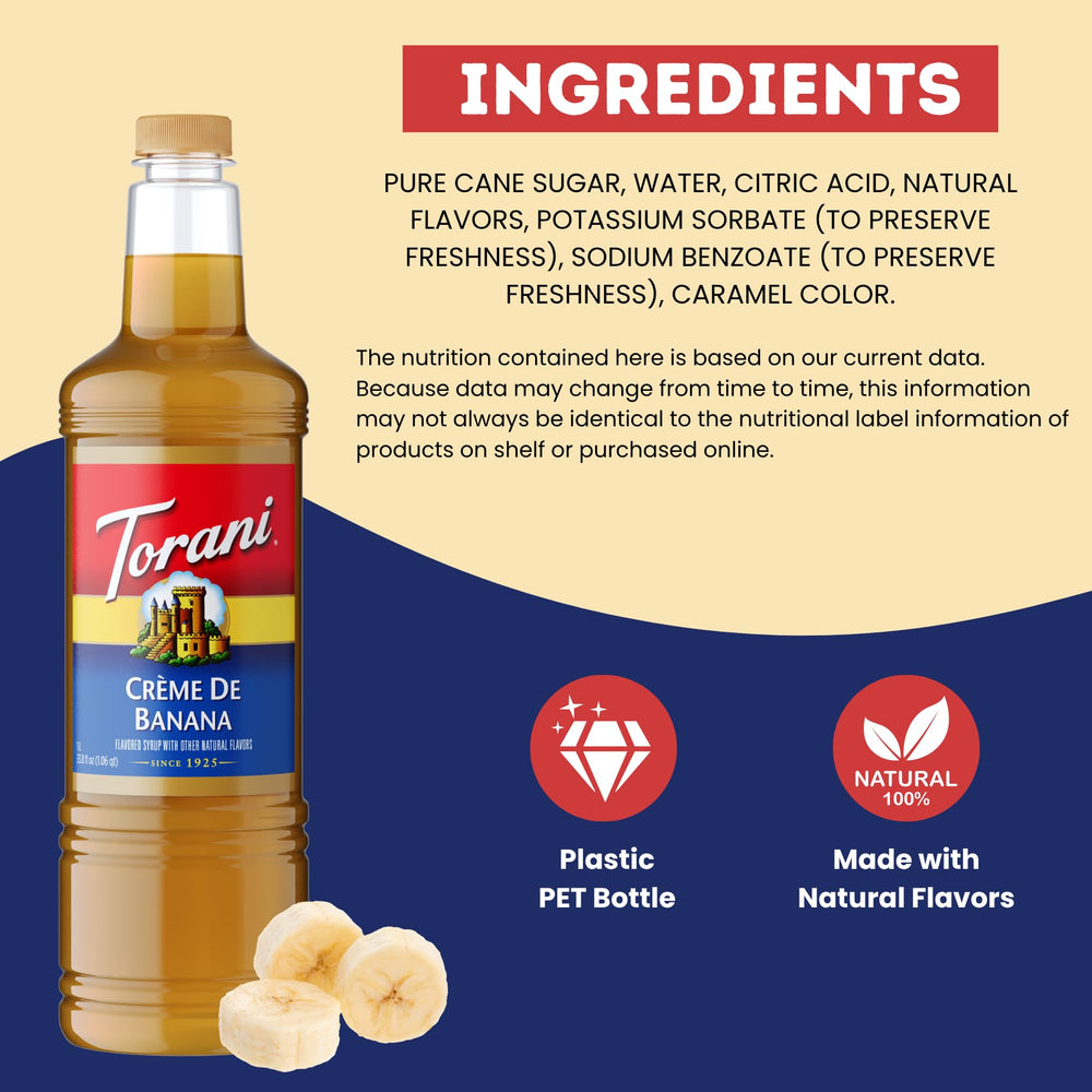 Close-up of syrup texture highlighting Torani smooth, mixable consistency