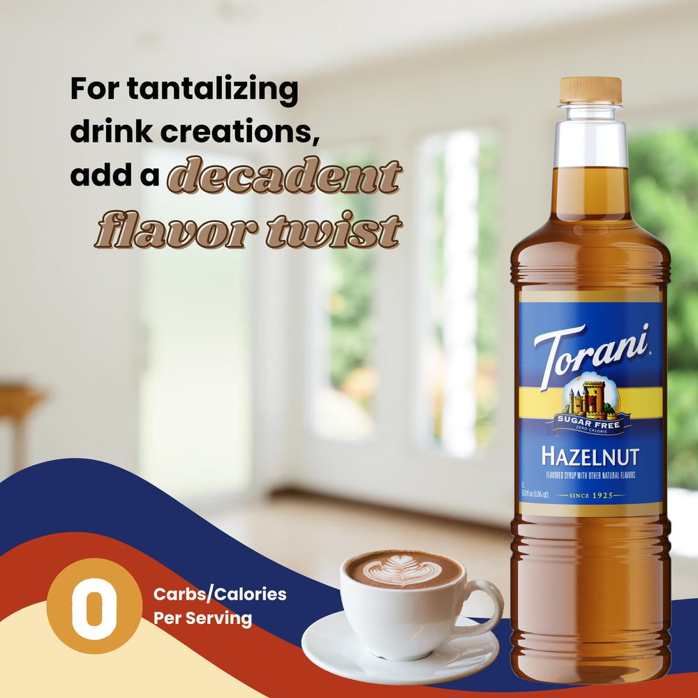 Torani syrup used in iced coffee showcasing cold-drink compatibility and smooth blend