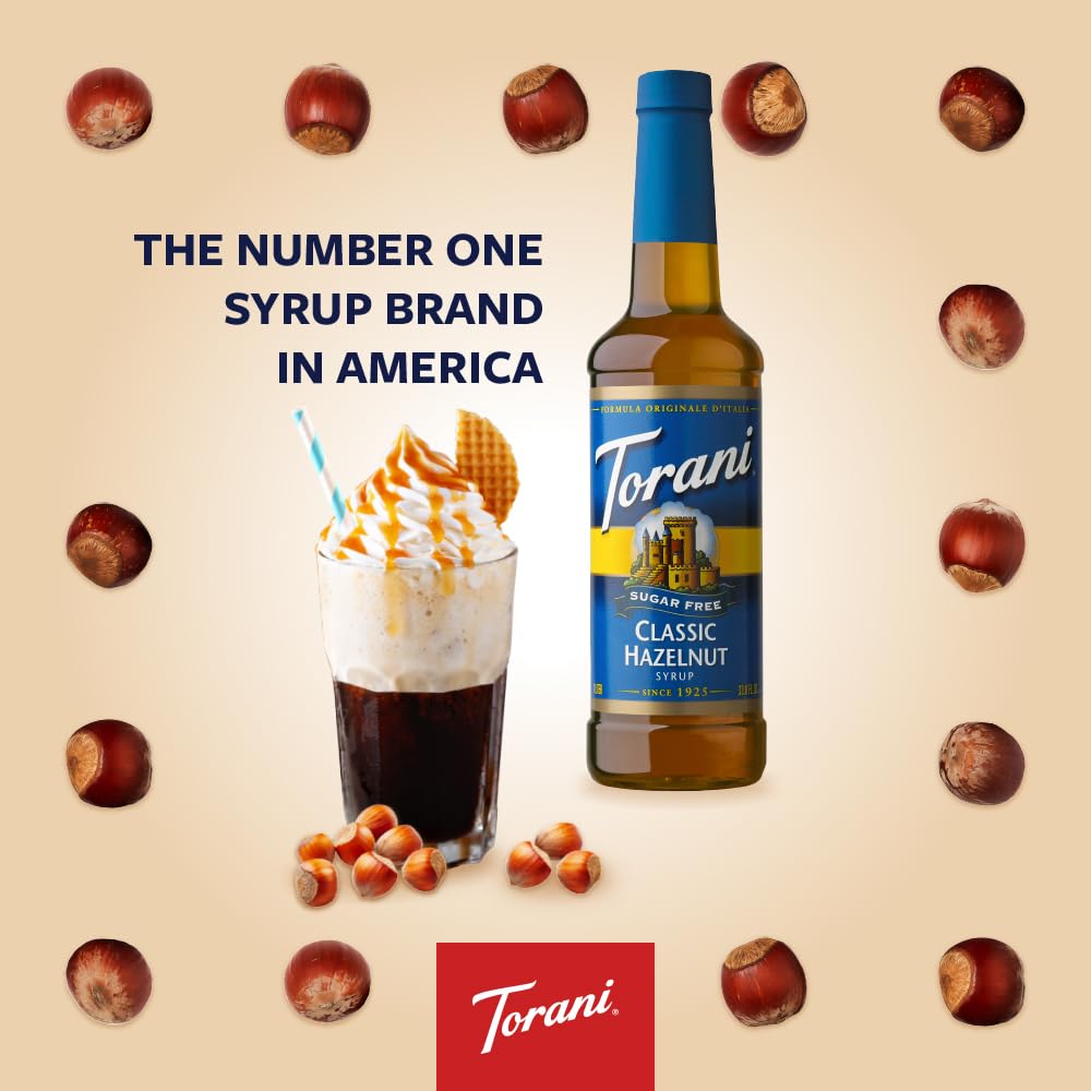 Torani used in iced coffee showing vibrant color and enhanced flavor