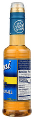 Torani syrup used in a caramel latte, demonstrating flavor boost for home beverages