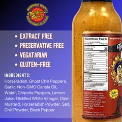 TorchBearer close-up of sauce texture highlighting creamy consistency and visible spices