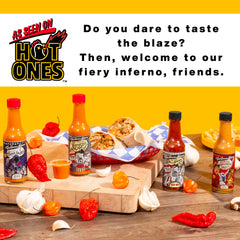 torchbearer sauces son of zombie drip on wing emphasizing smoky sweet glaze