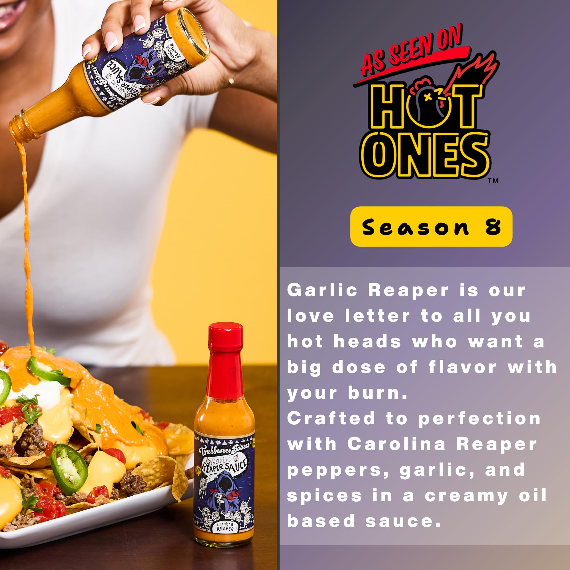 torchbearer sauces zombie apocalypse pour over tacos showcasing intense pepper heat