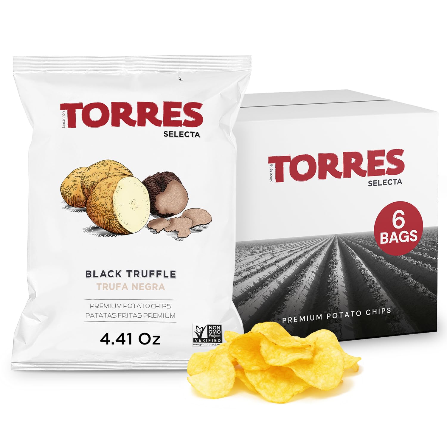 TORRES Selecta front packaging showing premium branding and product details