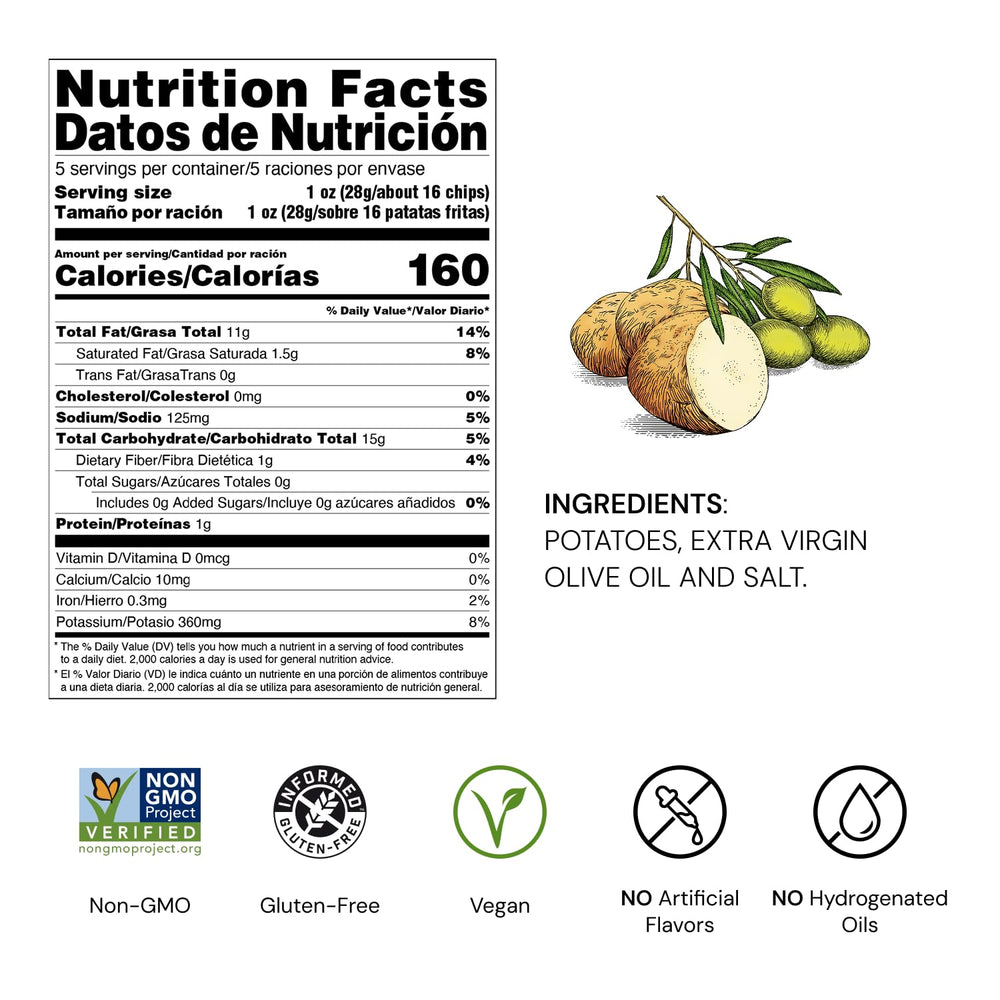 Torres Selecta close-up of chip texture highlighting crispness and flavor