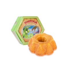 TORTUGA front packaging of key lime rum cake showing premium label and gift-ready look