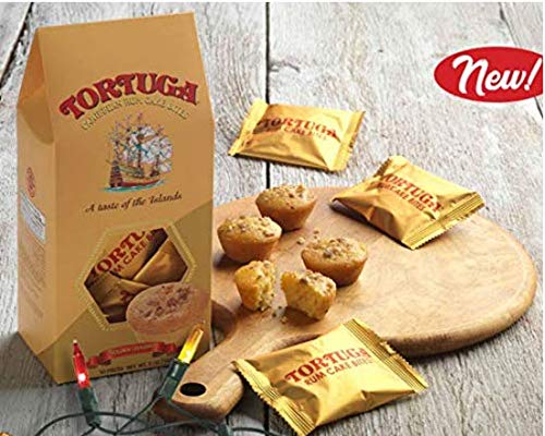 TORTUGA cake bites plated with vanilla ice cream highlighting pairing enjoyment