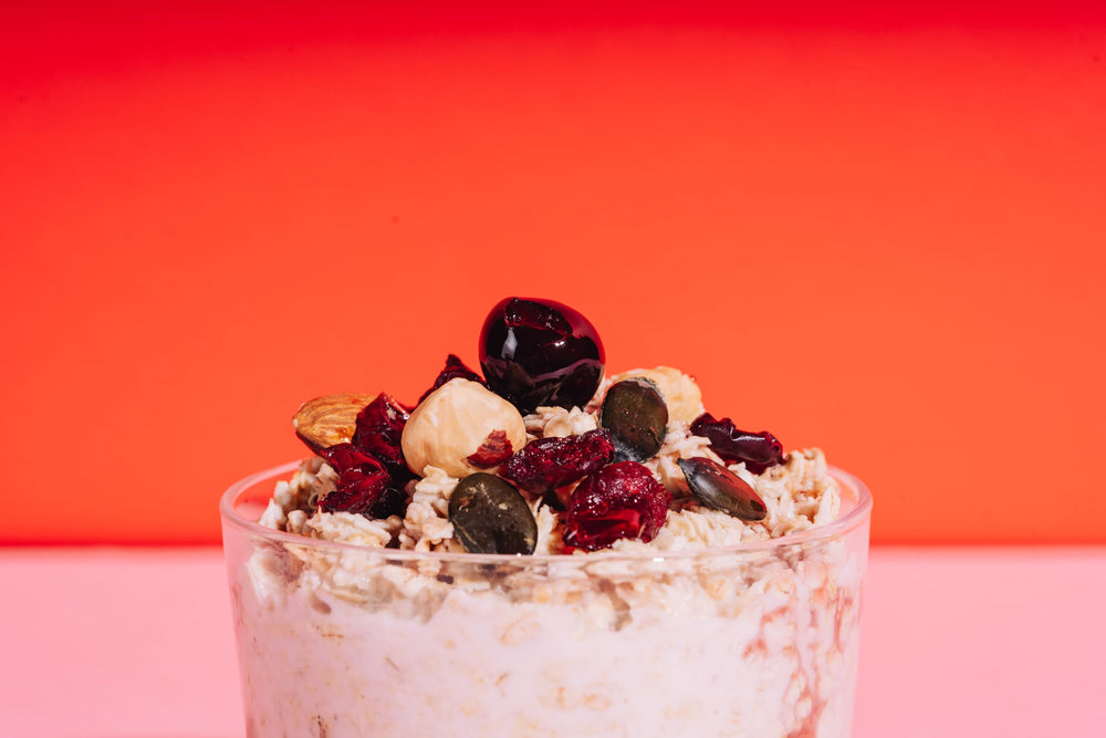 Toschi Amarena cherries spooned over ice cream for sweet finish