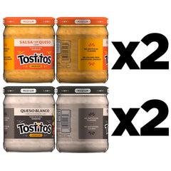 Tostitos queso blanco close-up showing creamy texture and flavor