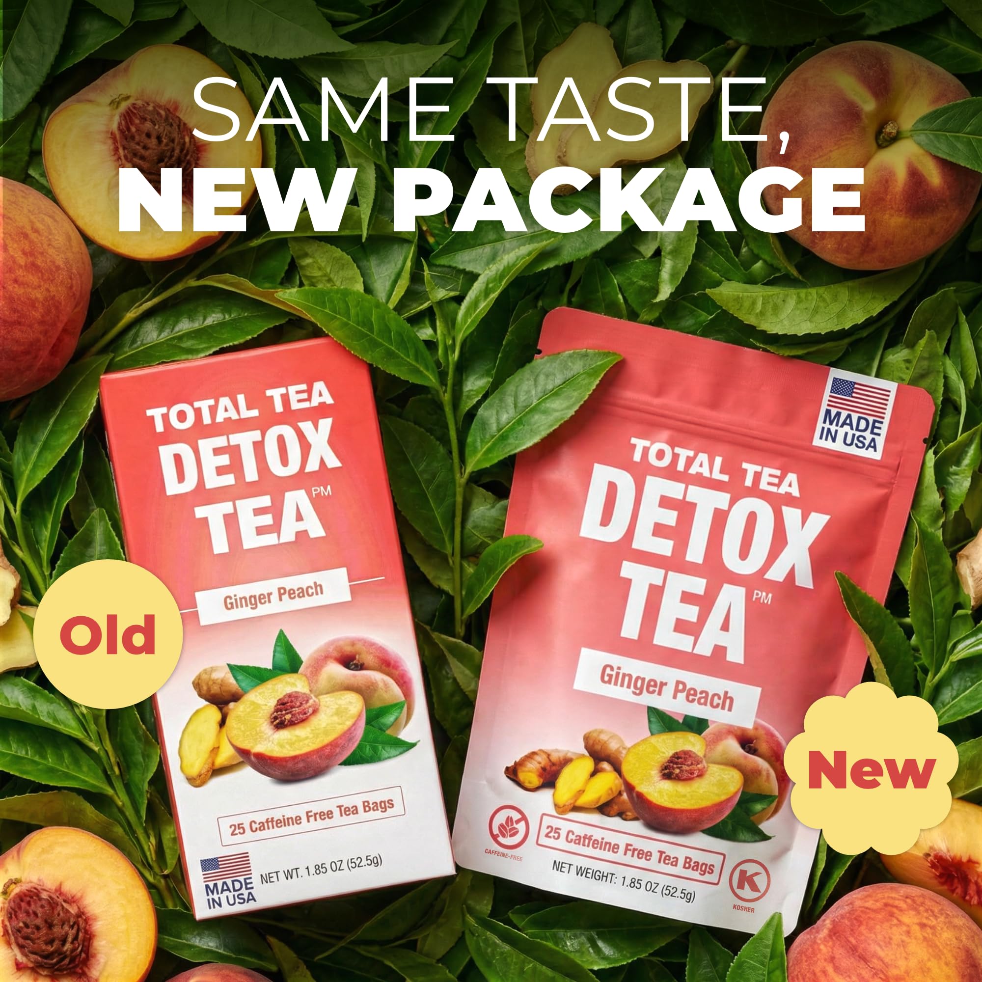 Total Tea iced tea pitcher with fruit showcasing refreshing chilled benefit