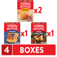 Town House close-up of cracker texture showcasing crisp oven-baked crunch