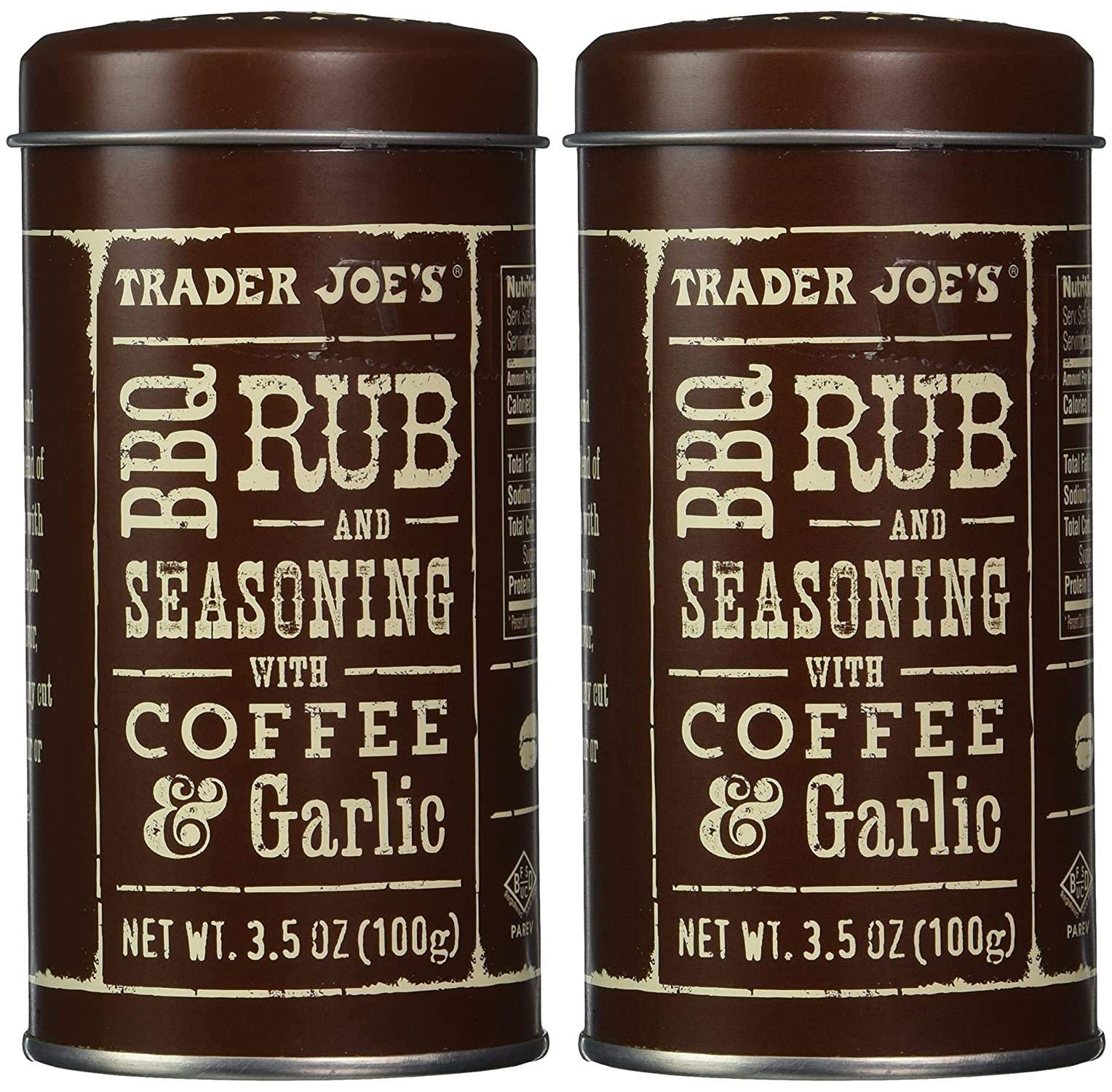 Trader Joe's front jar shot showing label and easy seasoning use benefit