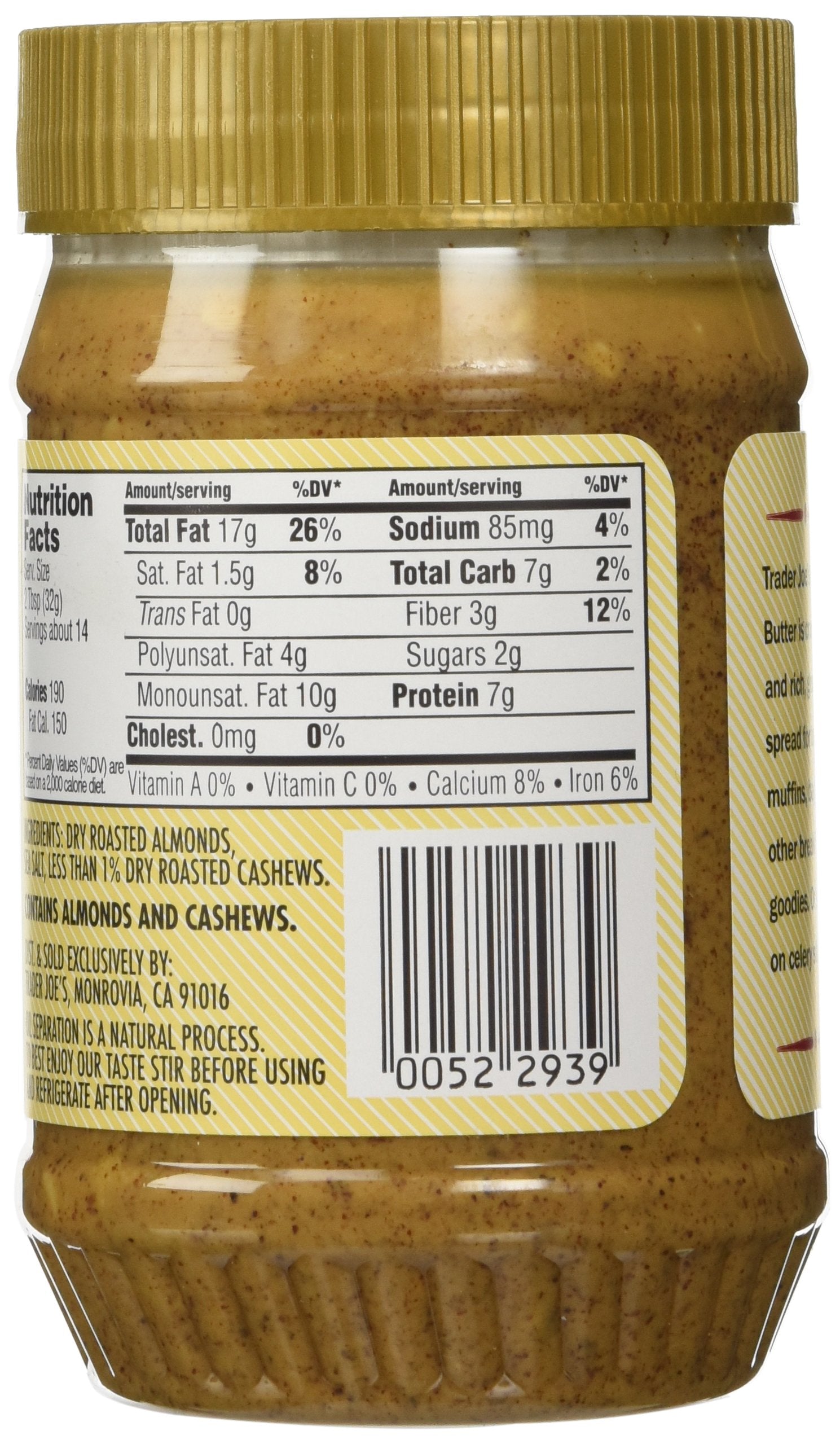 Trader Joe's almond butter spread on toast in kitchen setting, tasty quick breakfast boost