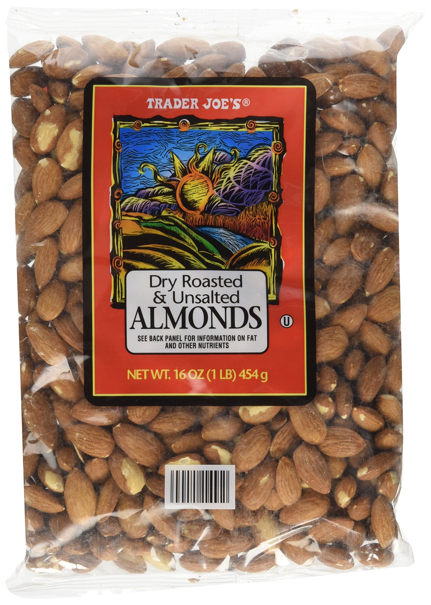 Trader Joe's front packaging 16oz bag showing label and product benefit