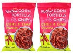 Trader Joe's front packaging showing chili lime two-pack and convenience