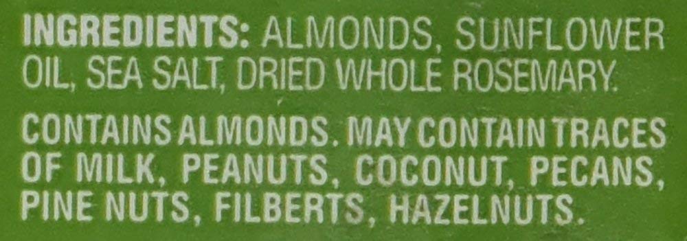 Trader Joe's bag held in hand to show 6 oz size for portioning and travel-friendly snack