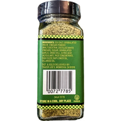 Trader Joe's seasoning being sprinkled on popcorn to add tangy dill-pickle taste
