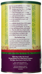 Trader Joe's Wake Up Blend whole beans close-up highlighting rich roast and aroma