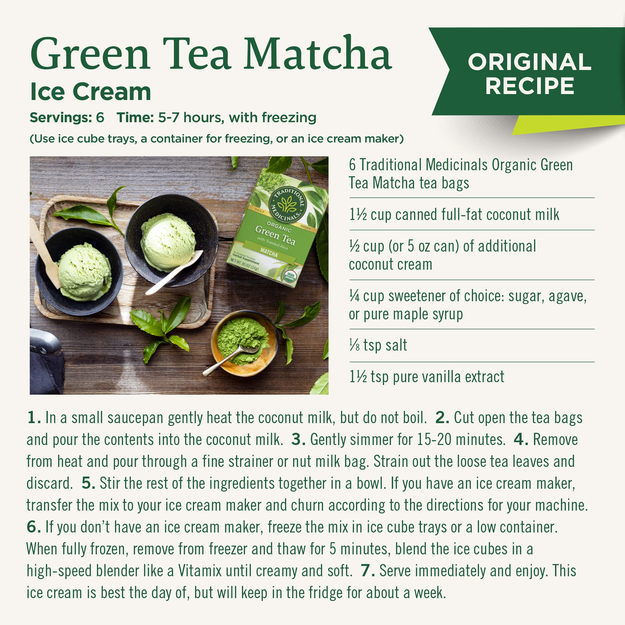 Traditional Medicinals tea in a kitchen setting with a breakfast plate, showing everyday drinking and pairing