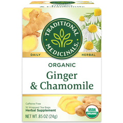 Traditional Medicinals tea bag close-up highlighting easy steeping and freshness