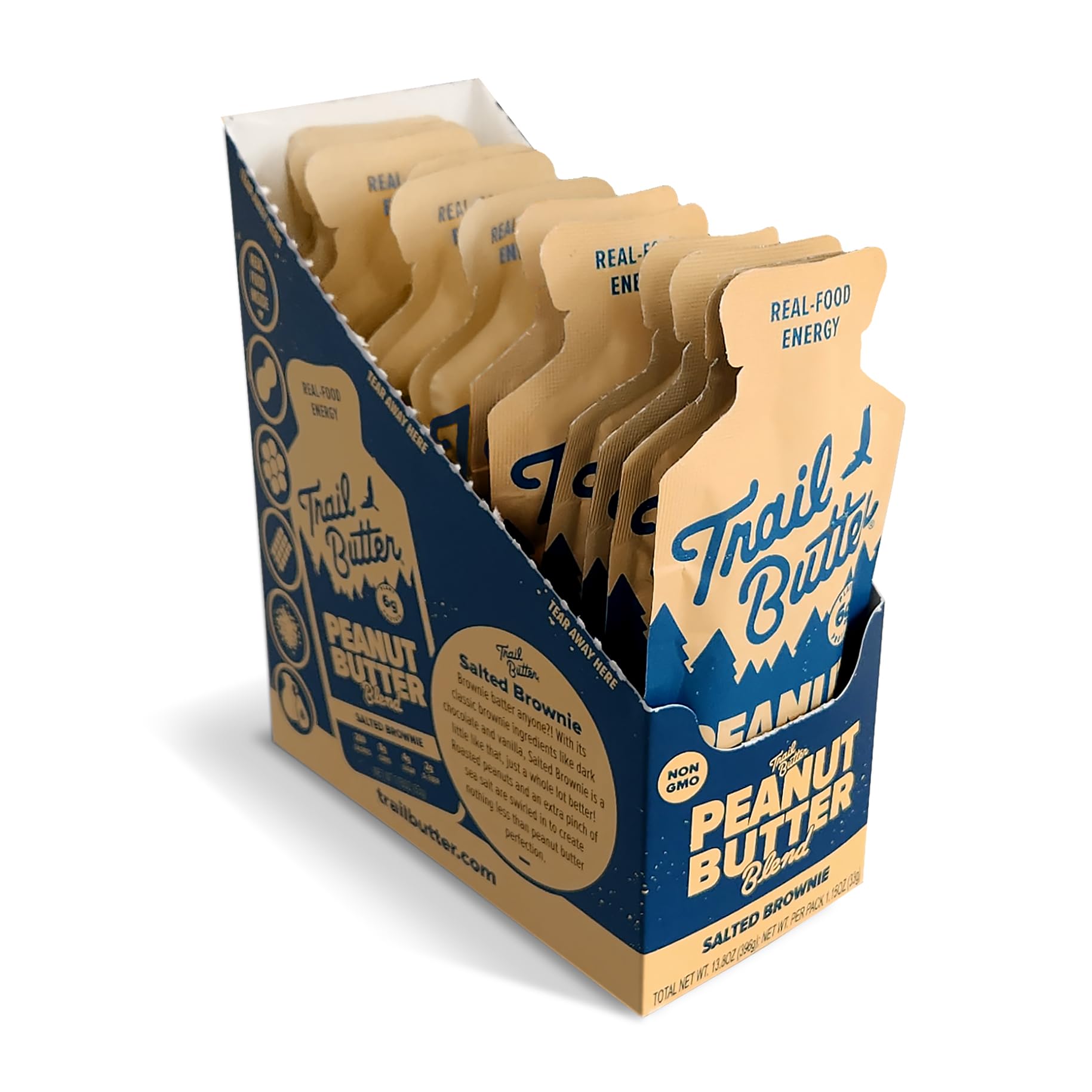 Trail Butter label close-up highlighting simple ingredients and clean nutrition